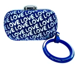 Stelle' Love Audio Mini Clutch Purse Bluetooth Speaker Metallic & Bangle. Fixed Price $38.00.