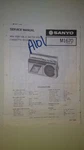 Sanyo 1670 Service Manual Original Repair Book Stereo Radio Boombox Tape Deck. Fixed Price $19.98.