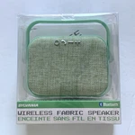 Sylvania Bluetooth Portable Wireless Fabric Speaker SP434 Mint Green. Fixed Price $19.98.