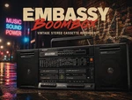 Embassy Boombox Rare Vintage Stereo Cassette Recorder. Fixed Price $1539.30.