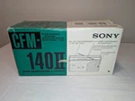 Sony CFM-140II Radio Cassette-corder Black Amfm Portable With Original Box. Fixed Price $24.99.