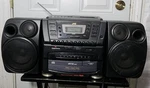 Jvc PC-XC70 Stereo System Boombox 10 Disc Cd Changer & 2 Cassette Works! Read. Fixed Price $150.00.