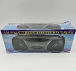 Vintage Lenoxx Sound CT-731 Am/fm Stereo Cassette Recorder Boombox New. Fixed Price $59.99.