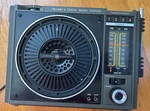 Vtg General Electric 3-5507C Am Fm 8 Track Tape Player Radio Portable Boombox. Fixed Price $119.99.