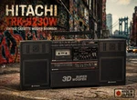 Hitachi TRK-9230W Rare Vintage Cassette Woofer Boombox. Fixed Price $2549.15.
