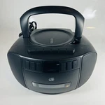 Gpx Cassette/cd/radio Boombox Am/fm Built-in Stereo Speakers Model BCA209. Fixed Price $29.97.