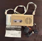 Vtg Sharp QT-5(L) Am/fm Radio Cassette Recorder 1986 W/ Manual Tested & Working. Fixed Price $124.95.