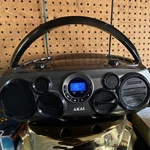Akai CE2300 Cd Boombox Am/fm Digital Radio Aux Headphone Jack Black. Fixed Price $26.99.