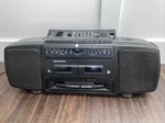Vintage Magnavox AW-7595 Turbo Bass Dubbing Dual Cassette Boombox Tested Works. Fixed Price $49.99.