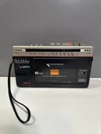 Helix HX-2500 Am Fm Band Stereo Cassette Recorder W/ Leather Case (rare) Htf. Fixed Price $500.00.