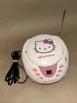 Hello Kitty Boombox Stereo Am/fm Cd Player Sanrio 2014 KT2024A/PLZ Look At Pics. Fixed Price $49.75.