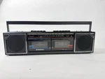Vtg 1988 Goldstar Boombox TWS-6061 Two Band Stereo Mix Dual Cassette Tape Am/fm. Fixed Price $49.99.