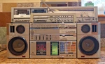 Serviced/recapped/working Jvc PC-55JW Boombox.read&see Pictures Of Work.. Fixed Price $1390.00.