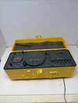 Vtg Jeep Telemania WPSS-1A Portable Stereo/cd/am/fm Radio Cassette Yellow Read. Fixed Price $49.99.