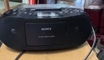 Sony Cd Radio Cassette-corder Mega Bass Plug In Battery Option Black. Fixed Price $37.99.