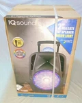 Supersonic IQ-6112DJBT-BK 12-INCH Light-up Portable Bluetooth Speaker/w/ Mic. Fixed Price $99.99.