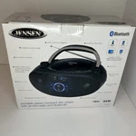 Jensen Portable Stereo Compact Disc Player Am/fm Radio And Bluetooth New. Fixed Price $38.00.