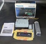 CQ-RG133W Panasonic Cassette Player Car Dash Radio Black Open Box Read!. Fixed Price $125.00.