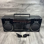 Retro Vintage Sharp GF-A1 Portable Stereo Component Boombox Ghetto Blaster *read. Fixed Price $39.95.