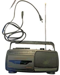 Magnavox Portable Am Fm Radio Cassette Player Recorder Boombox AQ5010/17. Fixed Price $30.00.