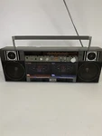 Vintage Samsung 2BAND Stereo Radio Double Cassette Recorder W-34 Tested. Fixed Price $47.99.