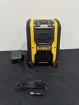 Dewalt 12V/ 20V Max Jobsite Bluetooth Speaker Tool Only Model DCR006A P22. Fixed Price $89.99.