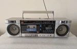 Vintage Jvc PC-70 Stereo AM/FM/SW1/SW2 Radio Cassette Boombox Is. Fixed Price $74.00.