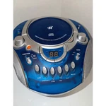 Memorex MP3134BLU Portable Cd Cassette Player Am/fm Radio Boombox Blue Silver. Fixed Price $70.00.