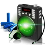 Qfx BT-94 3" Rechargeable Pa Speaker System +usb/sd/fm/led +headworn Mic. Fixed Price $17.90.