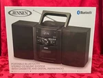 Jensen: Bluetooth Music System (CD-785) CASSETTE/MP3/CD/RADIO Player, Black. Fixed Price $139.99.