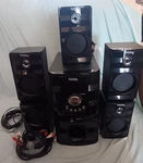 Frisby FS-5040BT 5.1 Surround Sound Home Theater Speakers System With Bluetooth. Fixed Price $55.00.