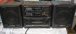 Vintage Sharp Boombox Cdcassette Am/fm Radio Detachable Speakers GX-CD65. Fixed Price $149.99.