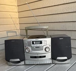 Sony CFD-ZW755 Boombox Cd/radio/cassette-corder Read! *tested Working*. Fixed Price $90.00.