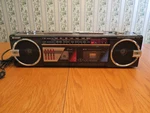 Sharp WQ-562 (bk) Am/fm Stereo Dual Cassette Recorder Please Read & Video. Fixed Price $149.95.