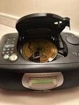 Philips Magnavox Aj 3925/17 Compact Disc Clock Radio With Cd & Alarm Black Works. Fixed Price $27.99.