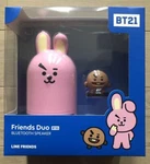 BT21 Friends Duo Bluetooth Official Portable Speaker Figure Set Cooky Shooky. Fixed Price $88.99.