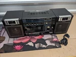 Sony CFS-4000 Transound Fm/am Stereo Cassette-corder Boombox Tested Works Read. Fixed Price $130.00.