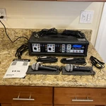 Rockville RPG2X10 Live Sound System Mics Bluetooth Portable Pa **no Speakers**. Fixed Price $185.85.