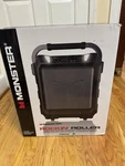Monster Rockin Roller Portable Indoor Outdoor Bluetooth Led Usb Aux Speaker New. Fixed Price $124.95.
