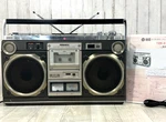 Hitachi TRK-8180 Stereo Boombox Cassette Recorder Radio Fm Am W/ Power. Fixed Price $869.98.