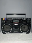 Lasonic TRC-931 Radio/headphone Jack/dual Cassette Boombox. Fixed Price $600.00.