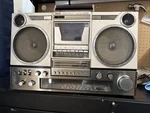 Vintage Akai AJ-500FS Boombox Stereo Radio Cassette Recorder. Fixed Price $200.00.