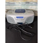 Aiwa Boombox CSD-A110 Silver Blue Cd Cassette Am/fm Radio Portable Tested. Fixed Price $50.00.