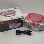 Sylvania SRCD243PL Portable Radio Pink Brand New - Open Box. Fixed Price $49.99.