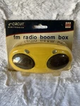 E-circuit Fm Radio Boom Box Mini Portable Pocket Yellow Nos. Fixed Price $20.00.