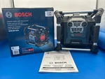 Bosch GPB18V-5CN Jobsite Radio & Power Station W/ Bluetooth. Fixed Price $107.88.