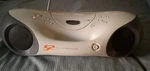 Sony ZS-X10 Boombox Cd Player Am/fm Radio Mega Bass 5A. Fixed Price $44.99.