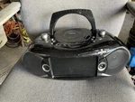 Naxa Boombox 7 Lcd Screen Tv Tuner Am/fm Radio Dvd Bluetooth Black New. Fixed Price $79.99.