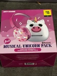 2 In 1 Musical Unicorn Wireless Speaker And Headphones. Fixed Price $8.49.