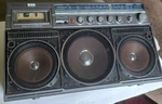Vintage Magnavox Boombox Model D8443 Ghetto Blaster Radio Stereo Cassette Player. Fixed Price $199.00.